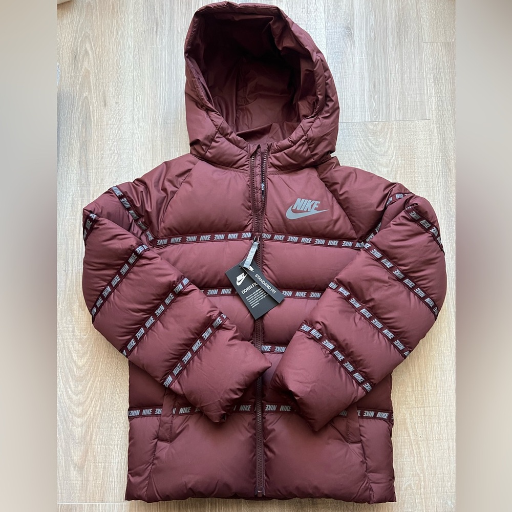 Kid’s Nike Burgundy Down Jacket